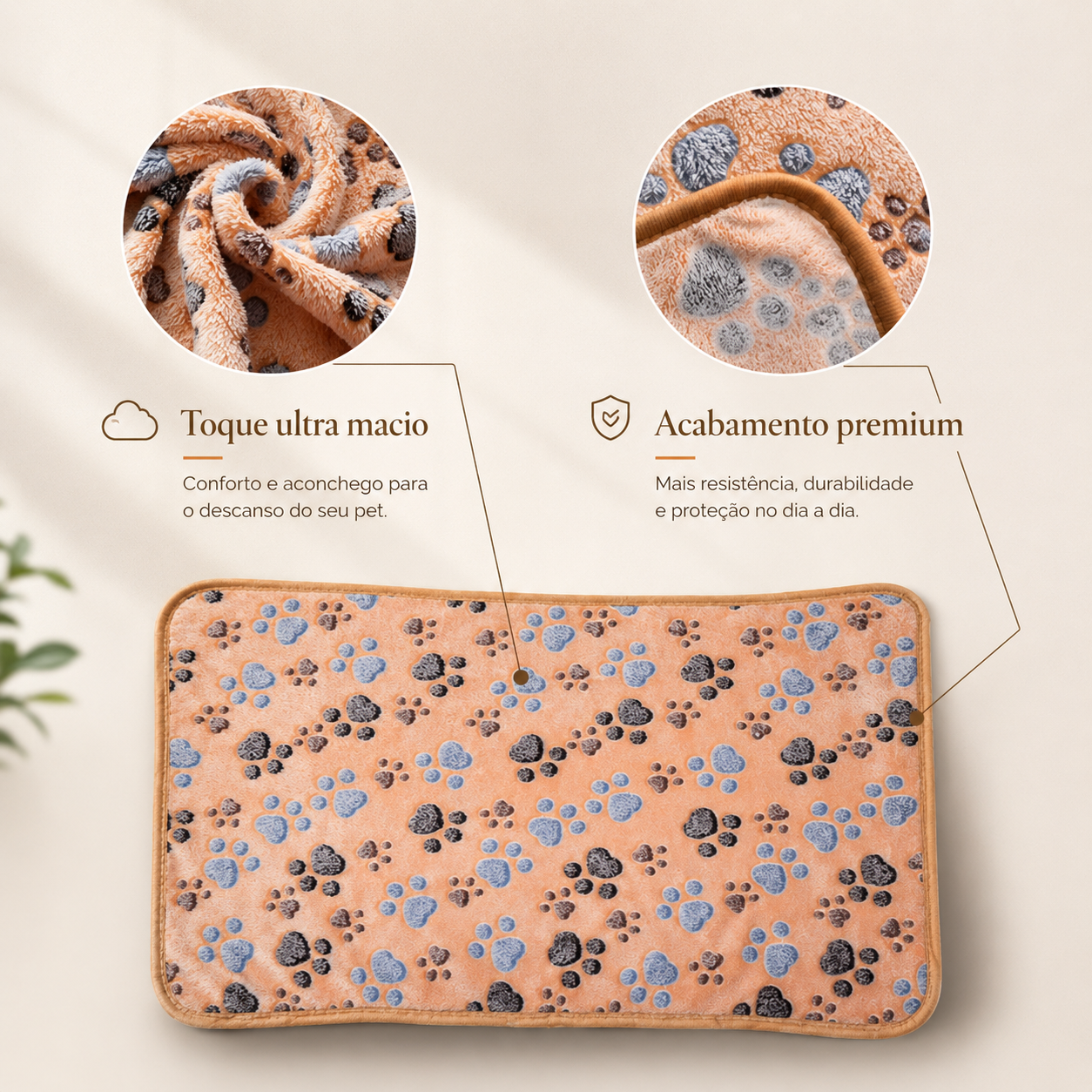 Manta para pets - Conforto, Proteção e Aconchego em Todos os Momentos
