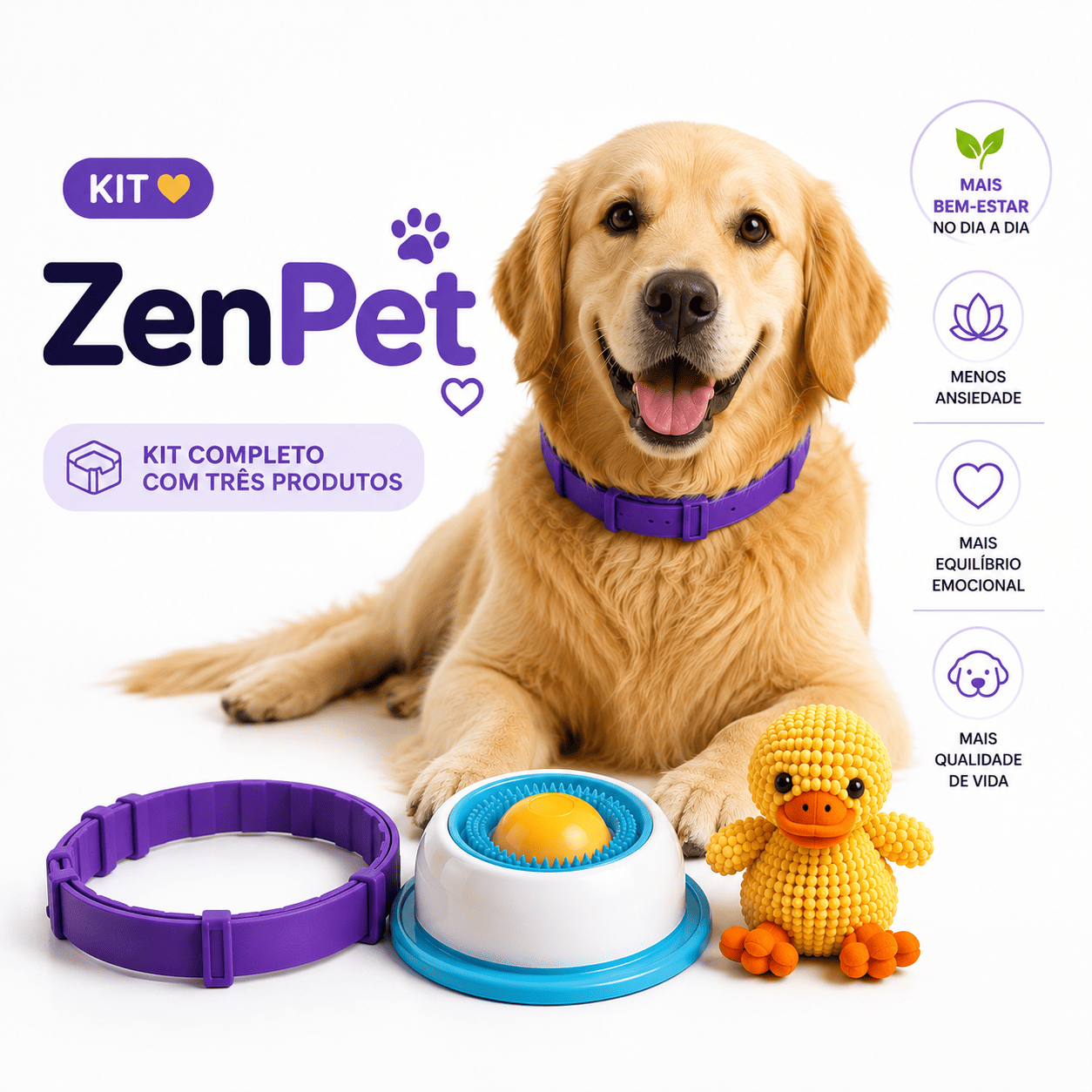 Kit ZenPet — Cuidado completo para um pet mais tranquilo. (Edição Limitada)