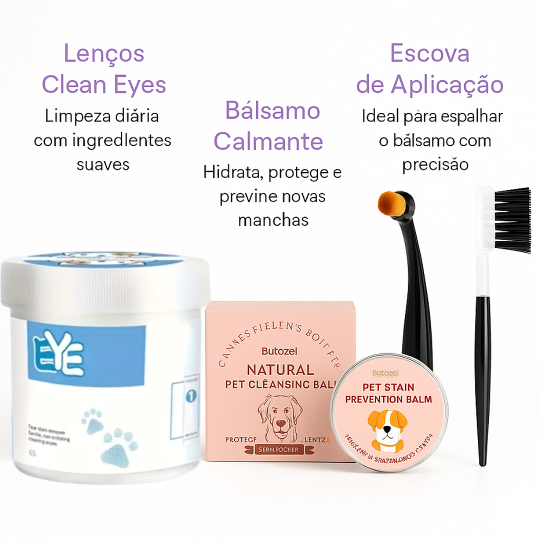 Kit Fim da Lágrima Ácida – Limpeza Profunda, Hidratação Suave e Prevenção Eficaz