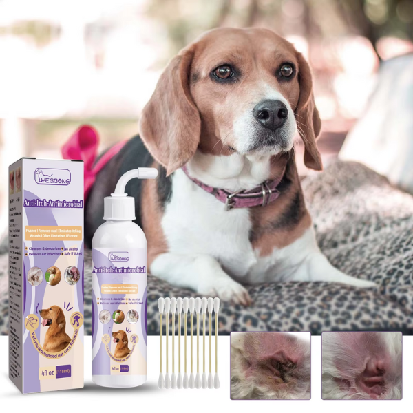 Solução Natural que remove sujeira, Cera e Protege Contra Infecções - Cleanpet free