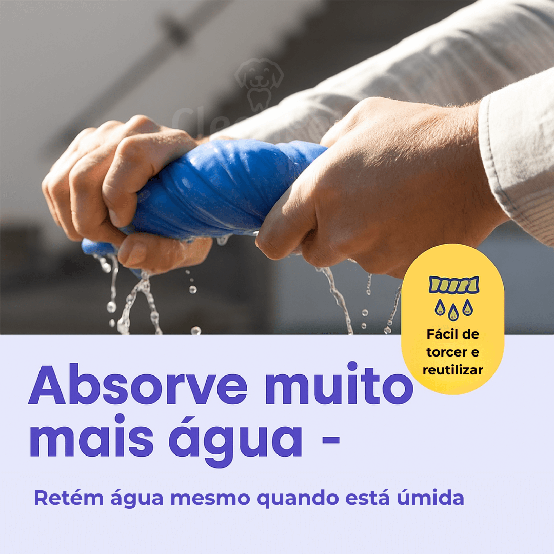 Toalha PetDry™ – Seca 2x Mais Rápido evitando humidade e mau cheiro