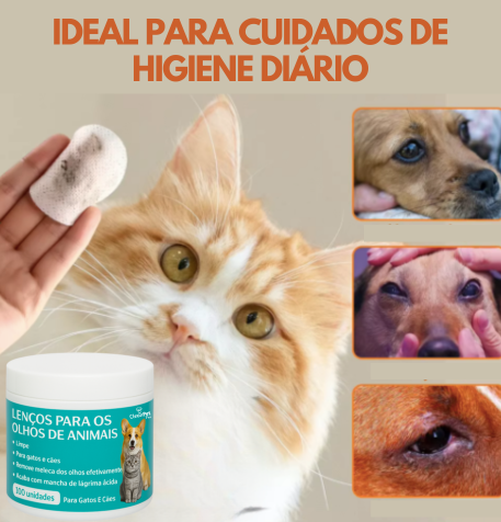 Lenço para limpeza de lagrima acida - Limpeza rápida e conveniente