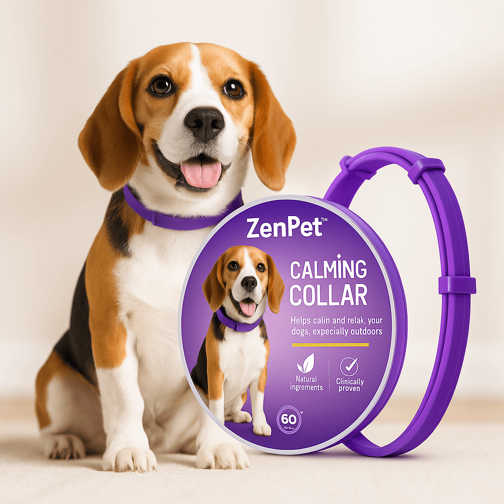 Coleira Calmante ZenPet™  – Para Ansiedade e Estresse em Cães e Gatos