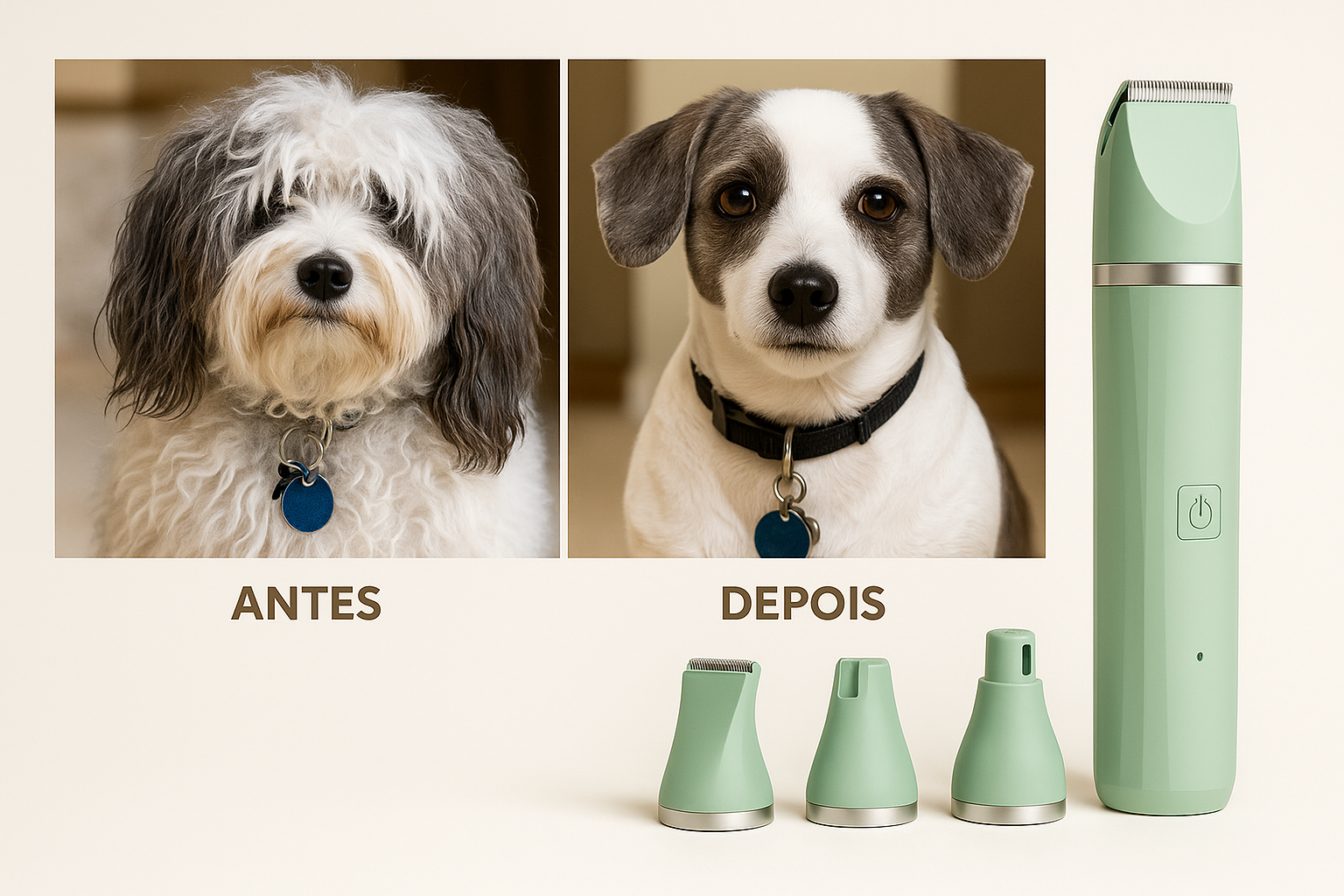 CleanPro™ – Aparador 4 em 1 + Ganhe GRÁTIS a Escova Tira Pelos (só hoje!)