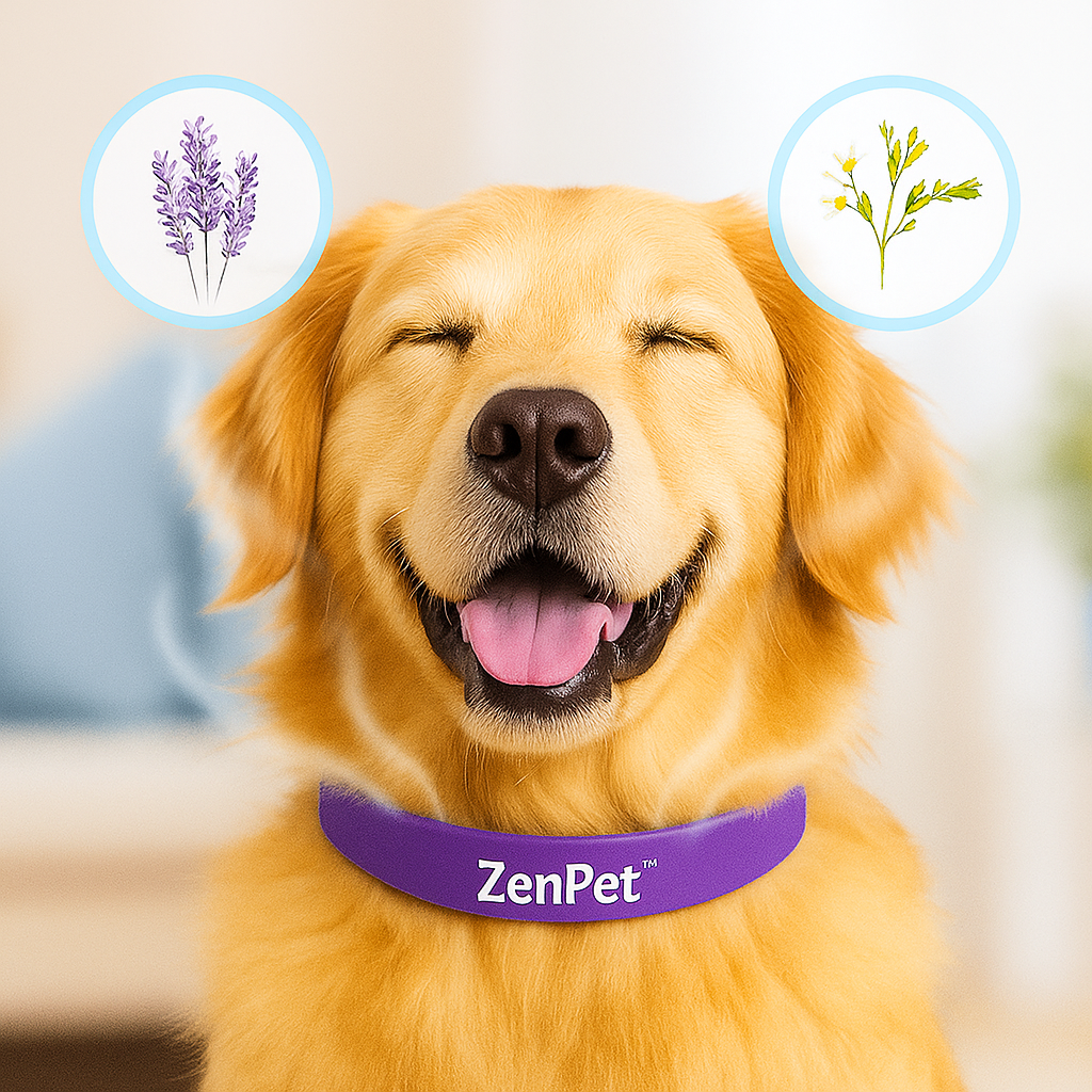 Coleira Calmante ZenPet™  – Para Ansiedade e Estresse em Cães e Gatos