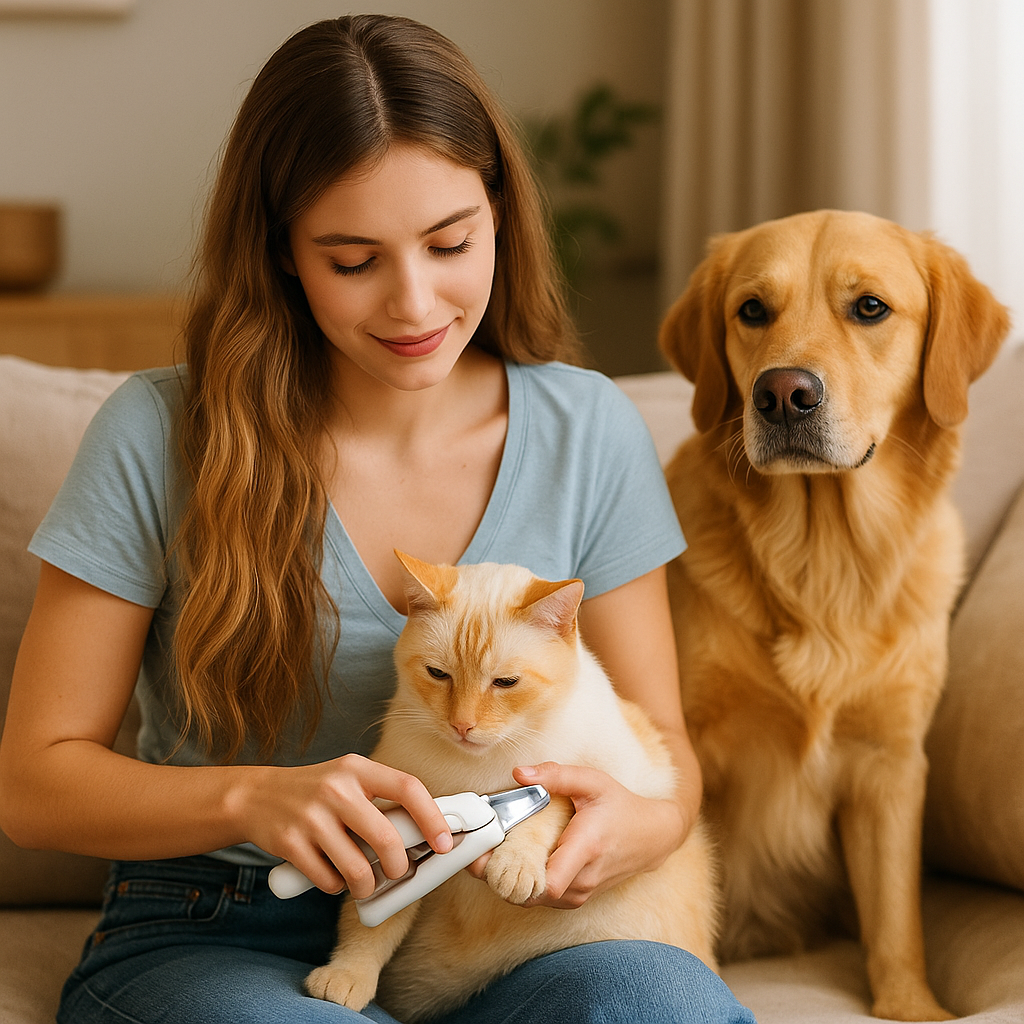 PetTrim™ – Corte Preciso e Seguro para Unhas de Pets