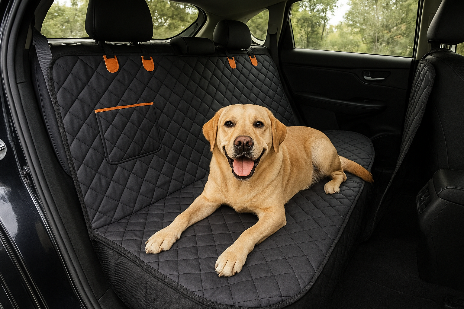 Capa de Assento de Carro para Cães PetShield™ - À prova d'água