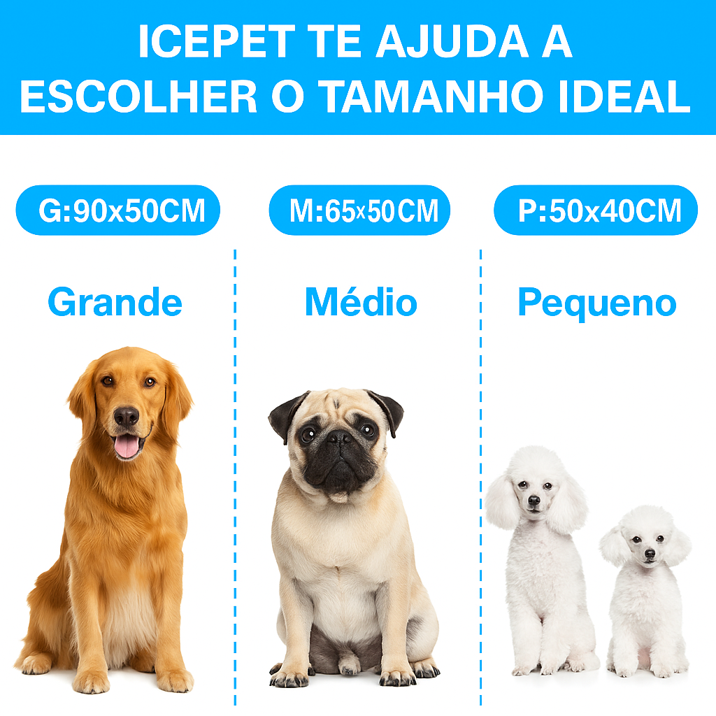 IcePet™ – Tapete Gelado que Mantém Seu Pet Sempre Fresco livre de hipertermia