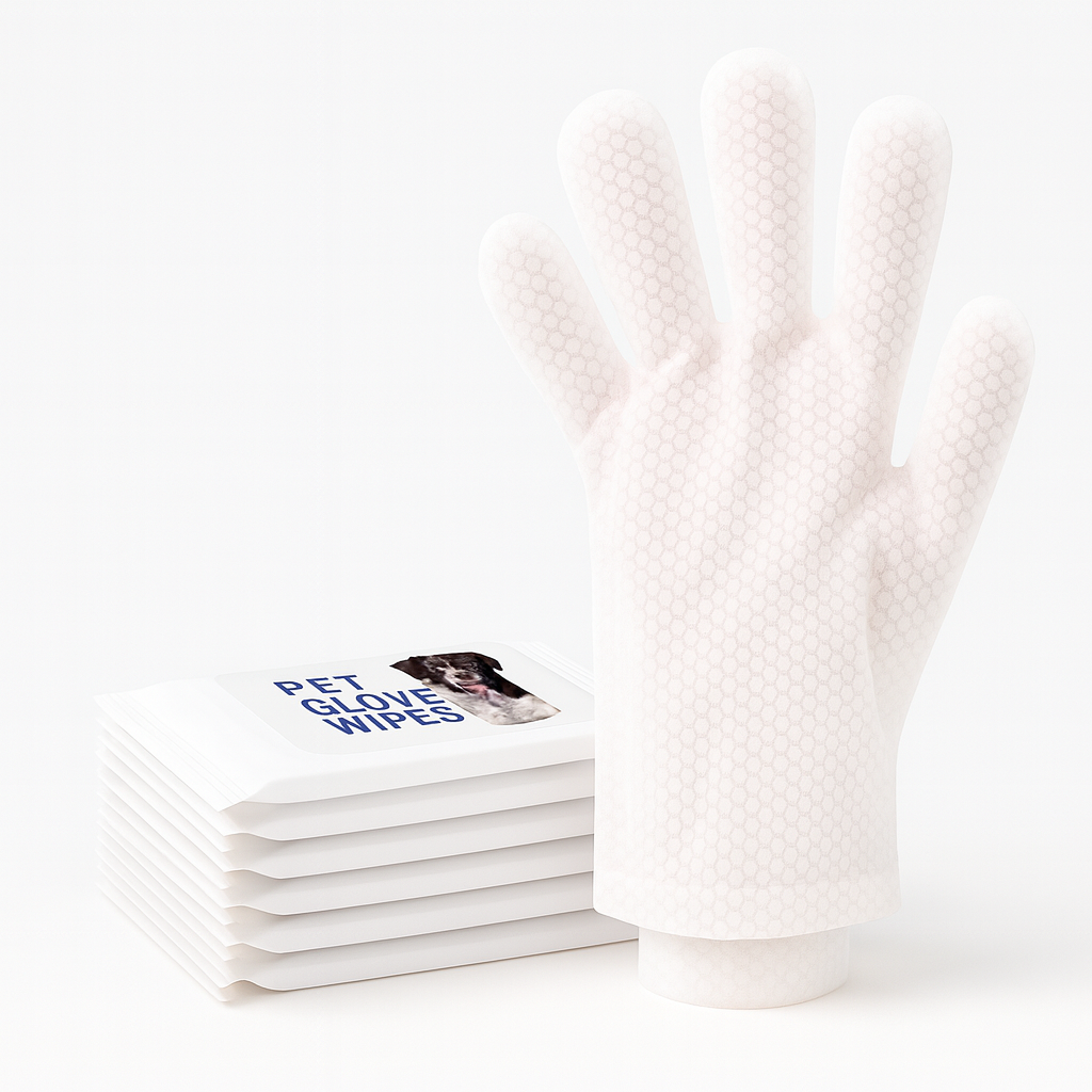 Luvas Umedecidas de Banho à Seco – Limpeza rápida e prática