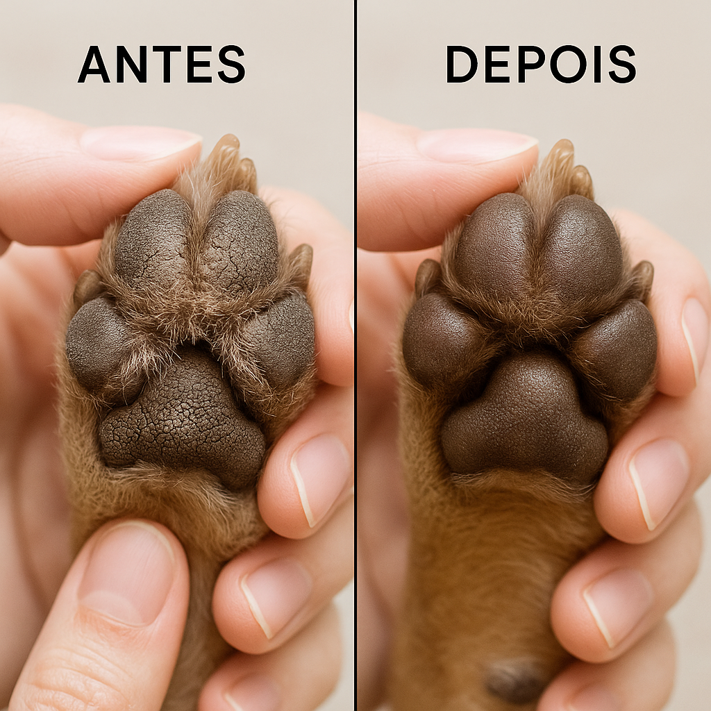 Bálsamo Calmante e Hidratante para Patas Rachadas – Cera Natural PetCare