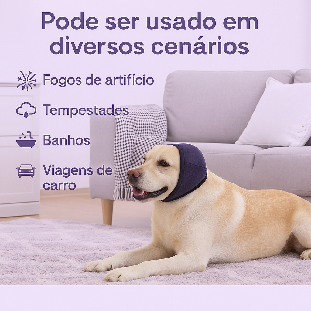 SafePet™  - Protetor de ouvido antirruído para pets