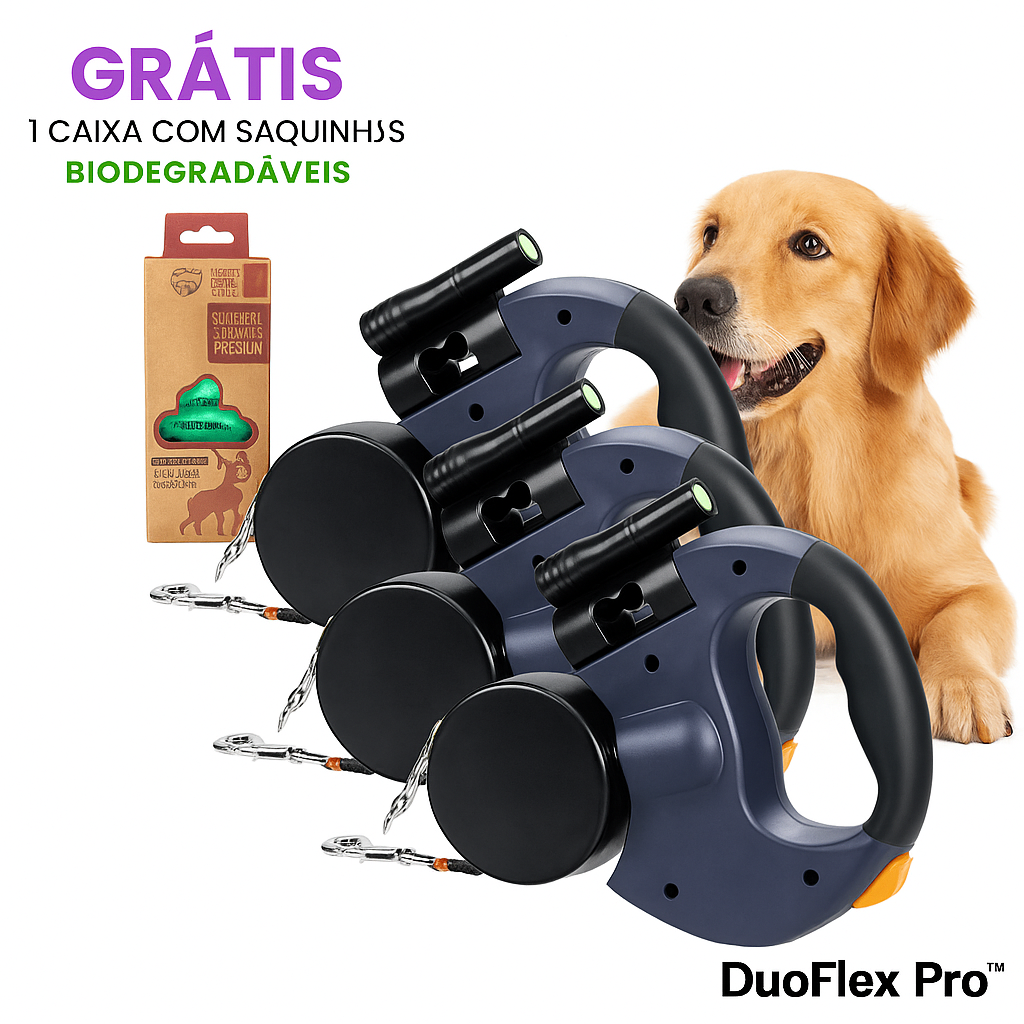 Guia Duoflex Pro - Leve Grátis 1 Caixa de Saquinhos Biodegradáveis