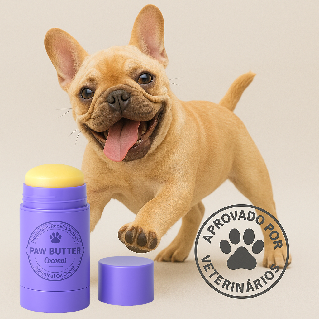 Bálsamo Calmante e Hidratante para Patas Rachadas – Cera Natural PetCare