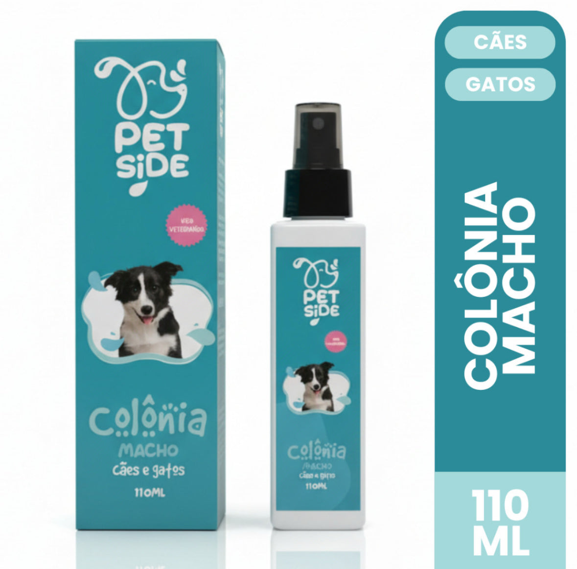 Perfume Colônia para Cães e Gatos