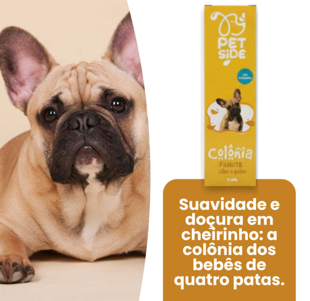 Perfume Colônia para Cães e Gatos