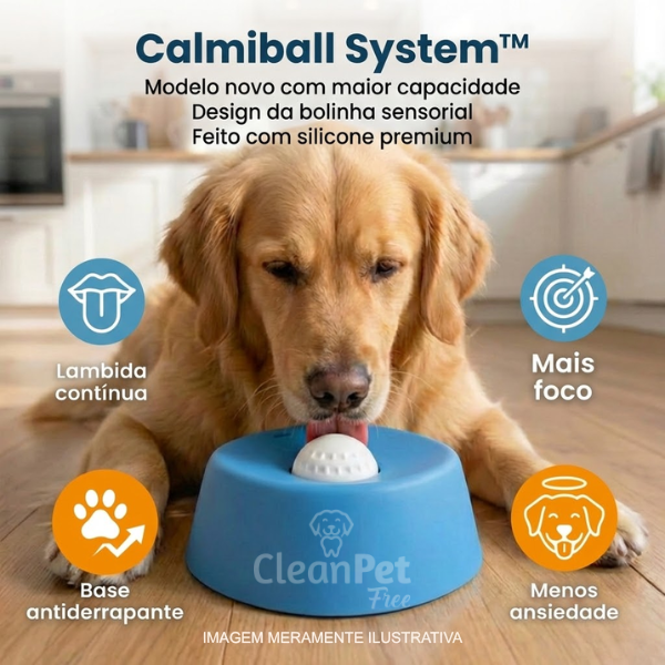 Tigela Calmiball™ System -  Alívio Natural da Ansiedade e Relaxamento Instintivo