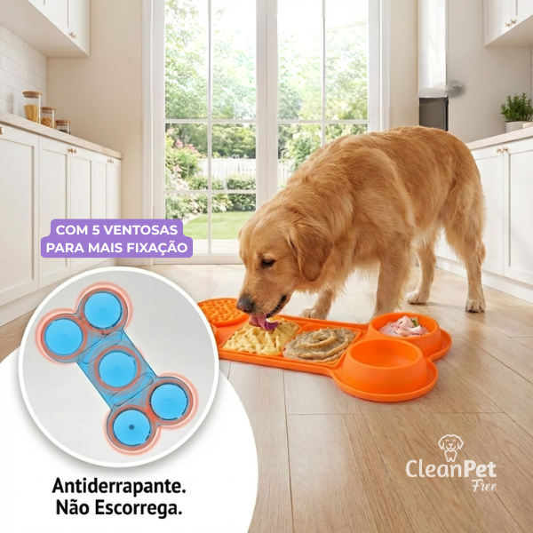 CalmiPet™ – Tapete interativo 6 em 1 para Calma e Estímulo Mental + (GRÁTIS  Lambedor vertical)