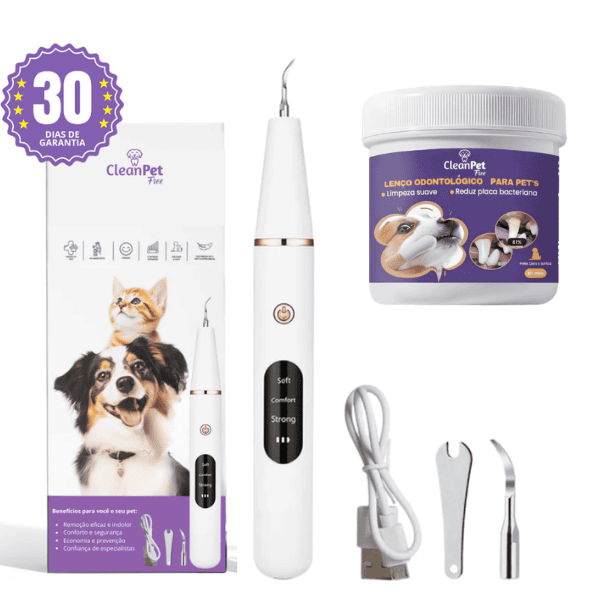 Ultrassônico Removedor de tártaro em cães e gatos - SmilePet™