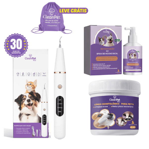 Ultrassônico Removedor de tártaro em cães e gatos - SmilePet™