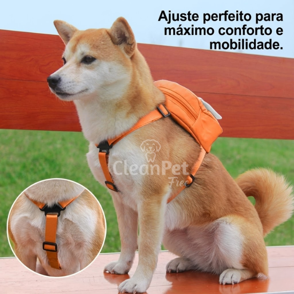 Mochila para cachorros - PawPack™ - Passeios mais leves, organizados e prazerosos.