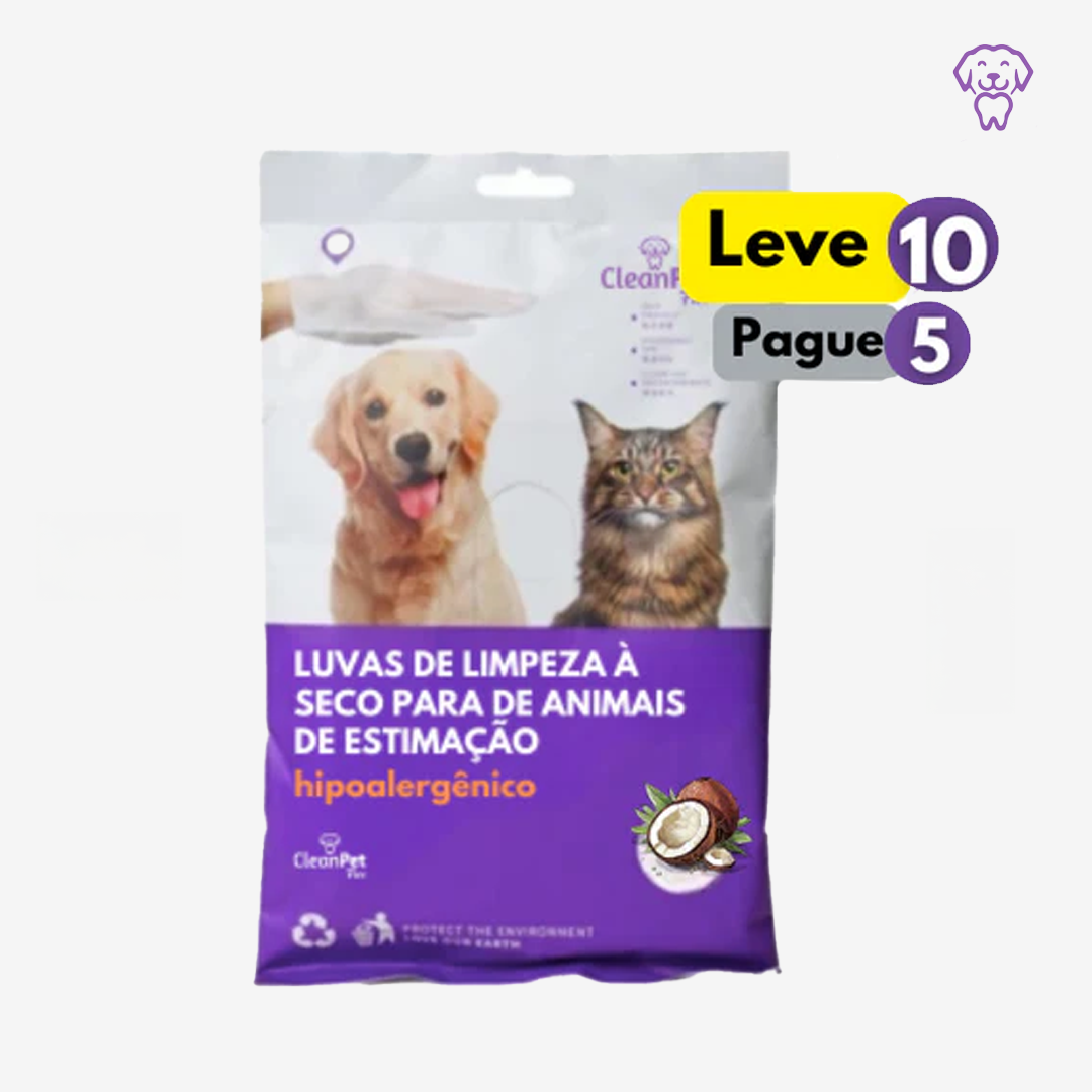 Limpeza Instantânea e Conforto Para Seu Pet - Leve 10, Pague 5