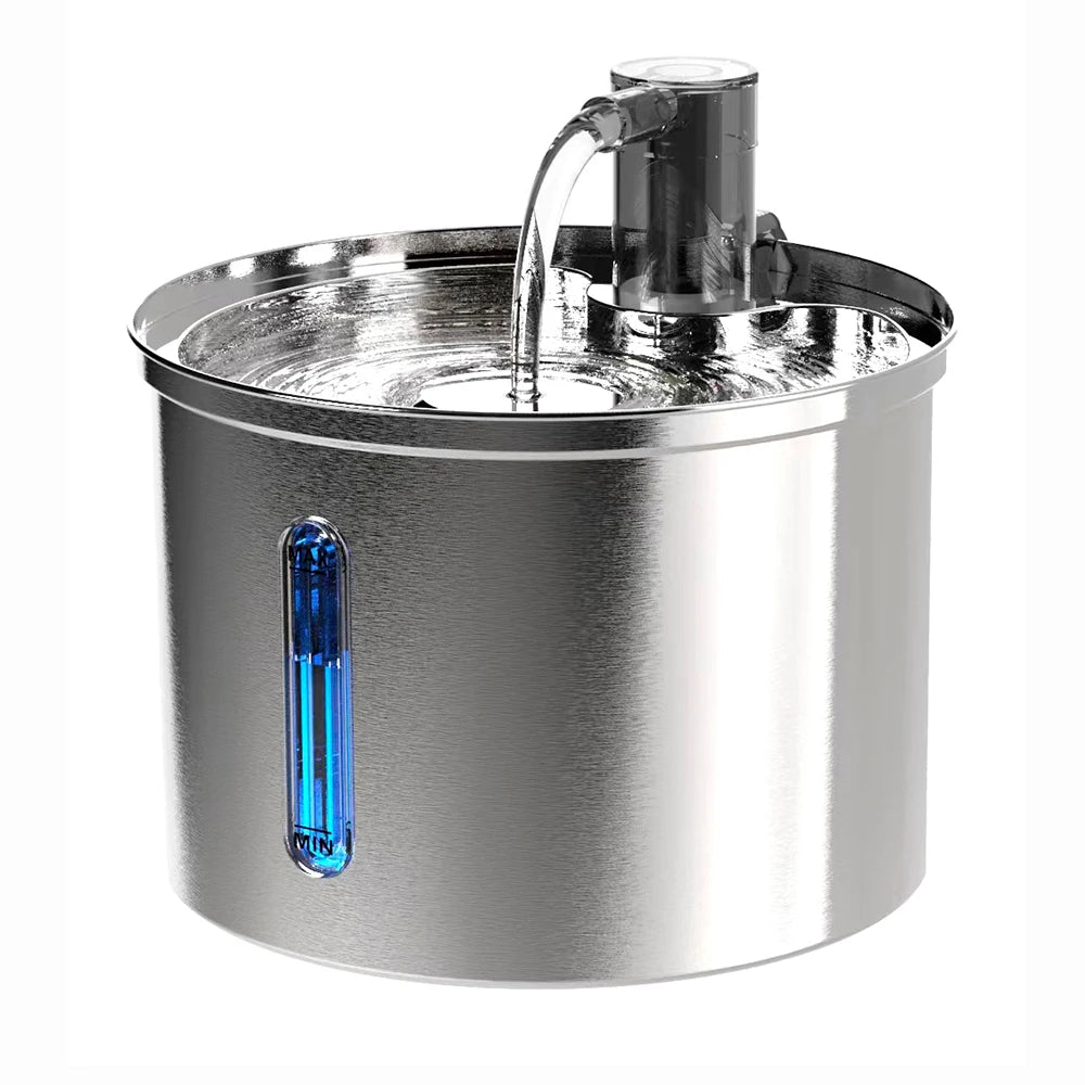 Bebedouro inteligente com tecnologia AeroFlow™ : Água Viva e Purificada 24h.