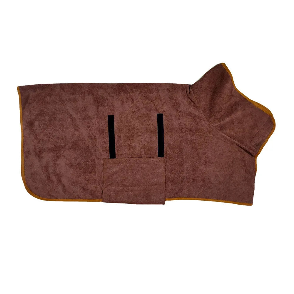Roupão Super absorvente DryPet™ – Secagem Rápida, Conforto e Proteção para Seu Pet