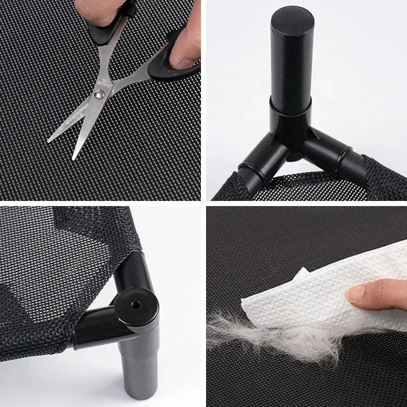 Cama Elevada Clean Pet Free: Conforto Térmico, Zero Cheiro e Fim das Dores Articulares para o seu Pet.