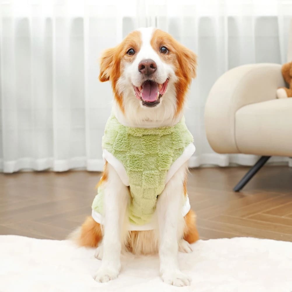 Colete de Pelúcia para Cães — Quentinho e Macio