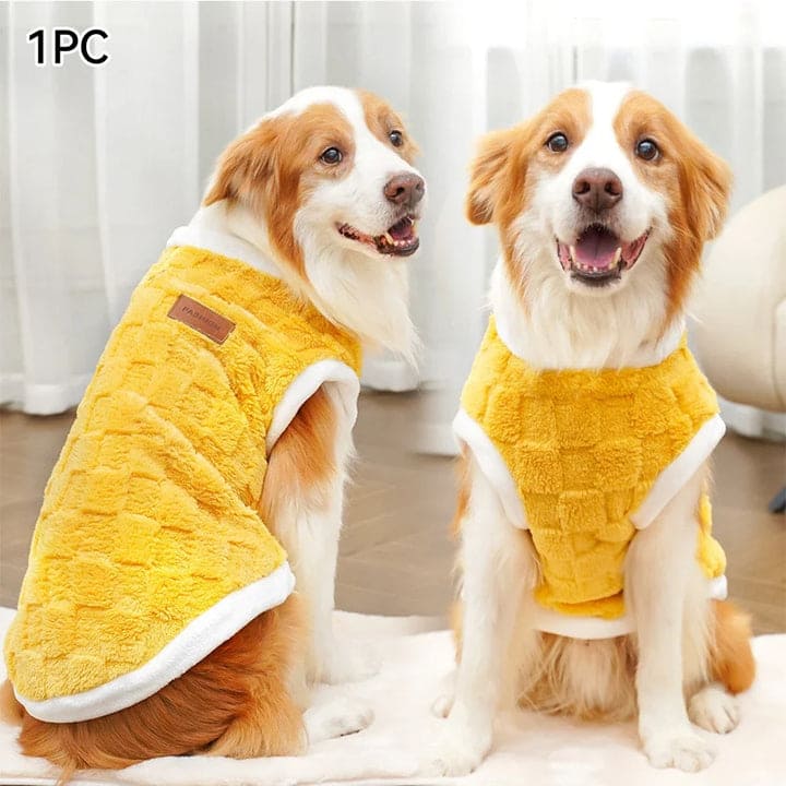 Colete de Pelúcia para Cães — Quentinho e Macio