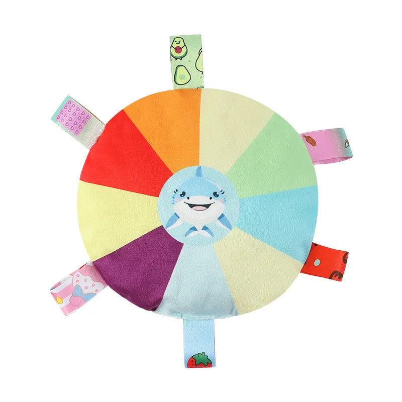 Frisbee de Pelúcia Sensorial: Brinquedo Antiestresse para Cães