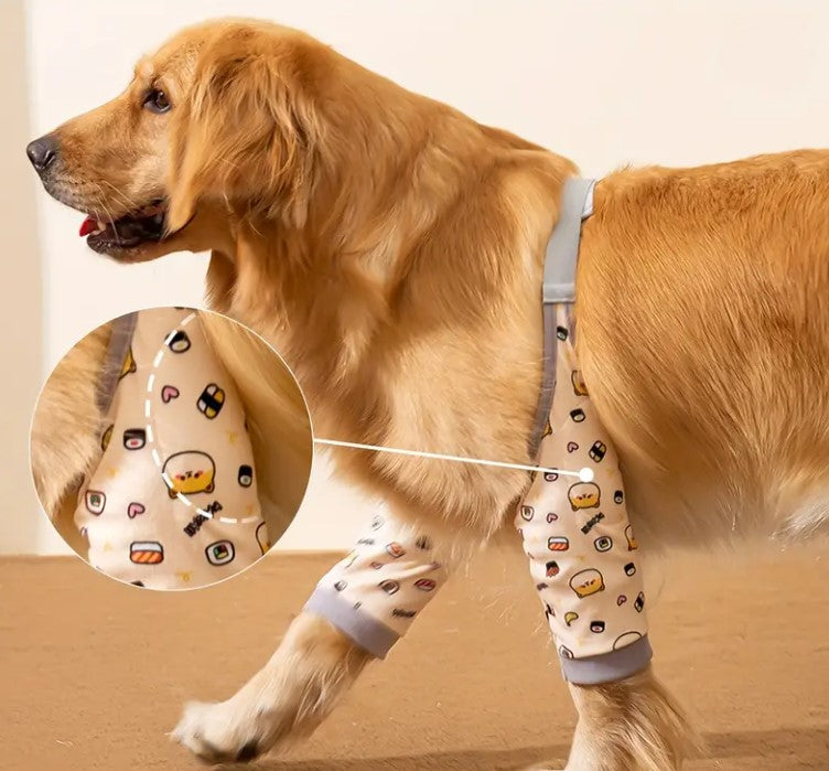 Protetor de Cotovelos para Cães – Previne Calos, Rachaduras e Hiperqueratose