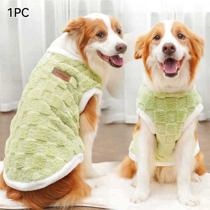 Colete de Pelúcia para Cães — Quentinho e Macio