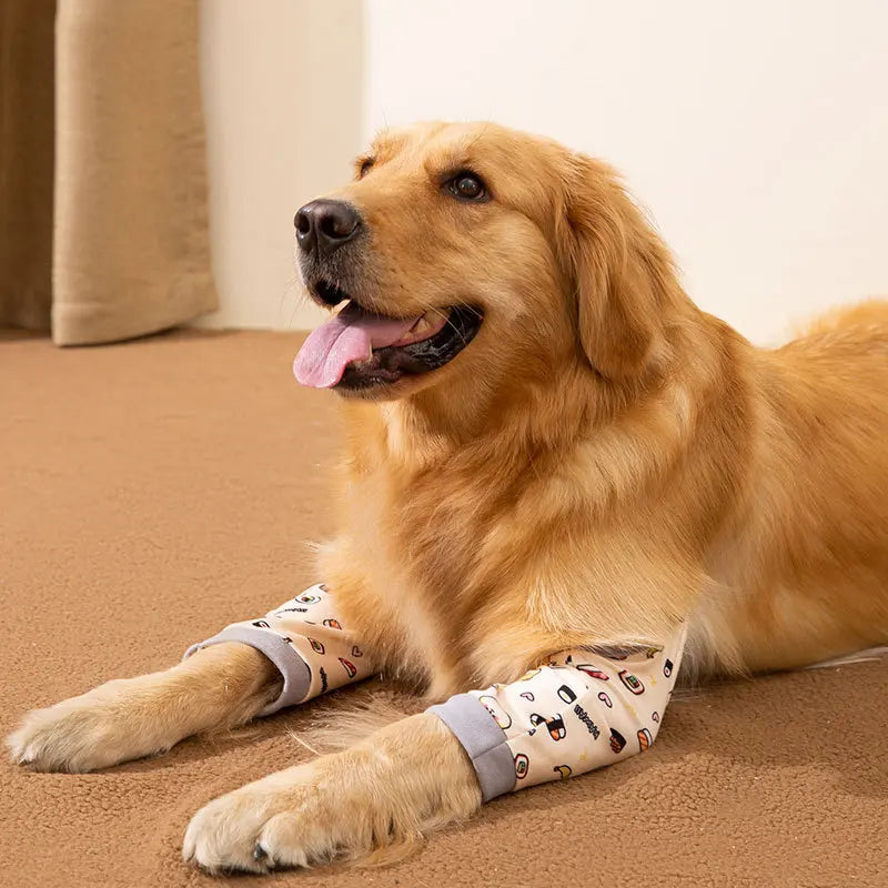 Protetor de Cotovelos para Cães – Previne Calos, Rachaduras e Hiperqueratose