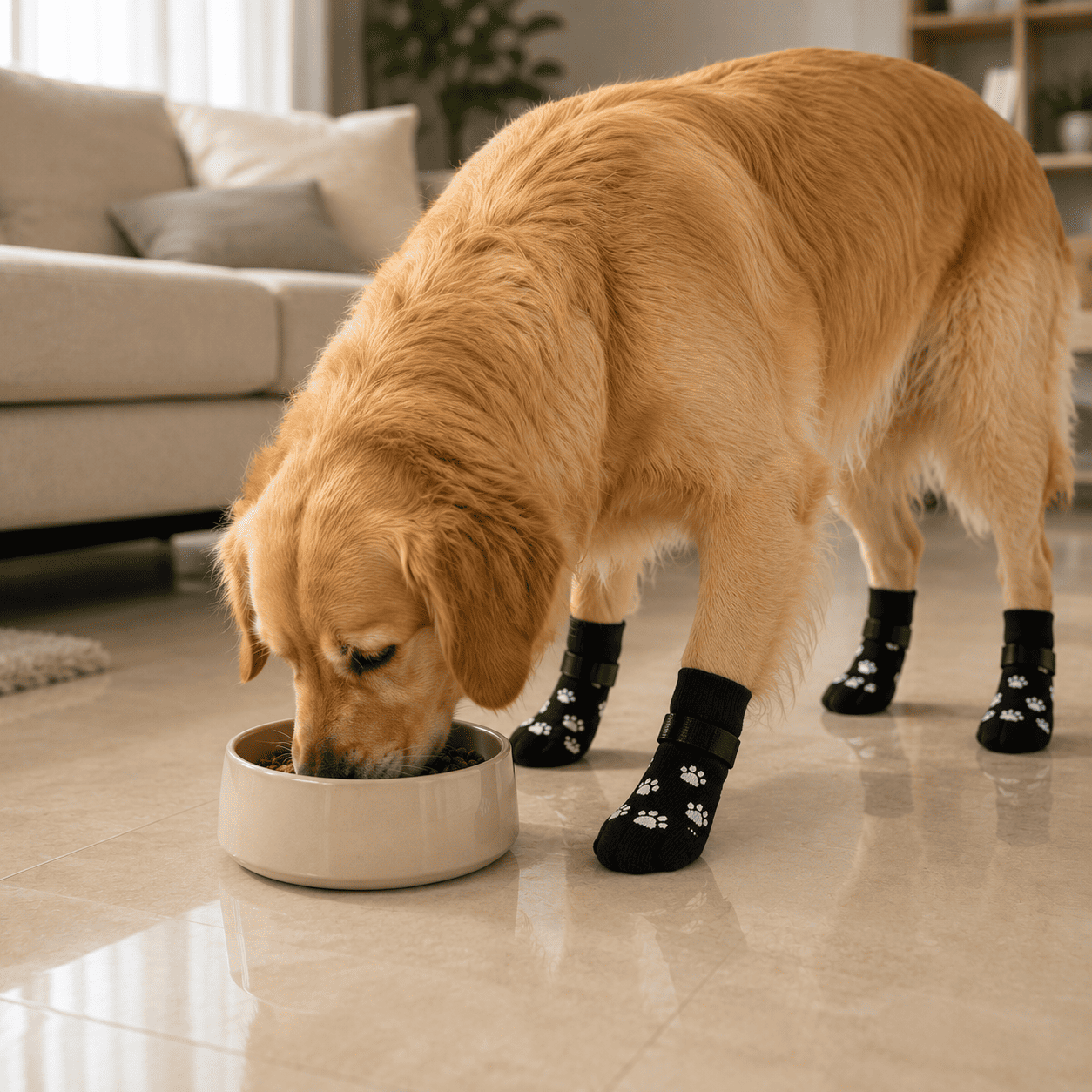 Meia Antiderrapante para Pets - Segurança e Conforto em Pisos Lisos e Escorregadios
