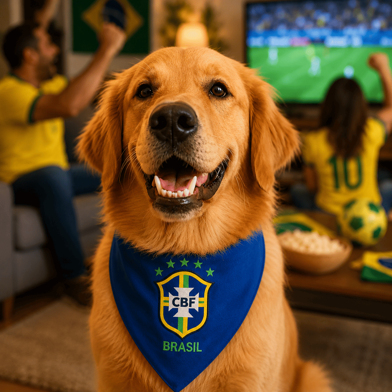 Bandana Pet Brasil (Edição Limitada)