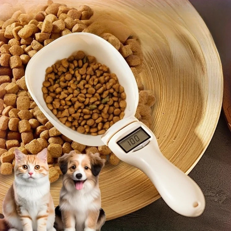 Colher Dosadora de Ração com Display Inteligente CleanPet - SmartPet Scoop™