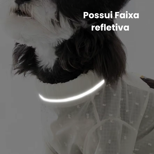 Roupinha anti sujeira com proteção para os pelos e patas