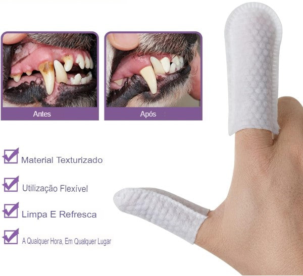 Lenços de Limpeza Odontológicos CleanPet