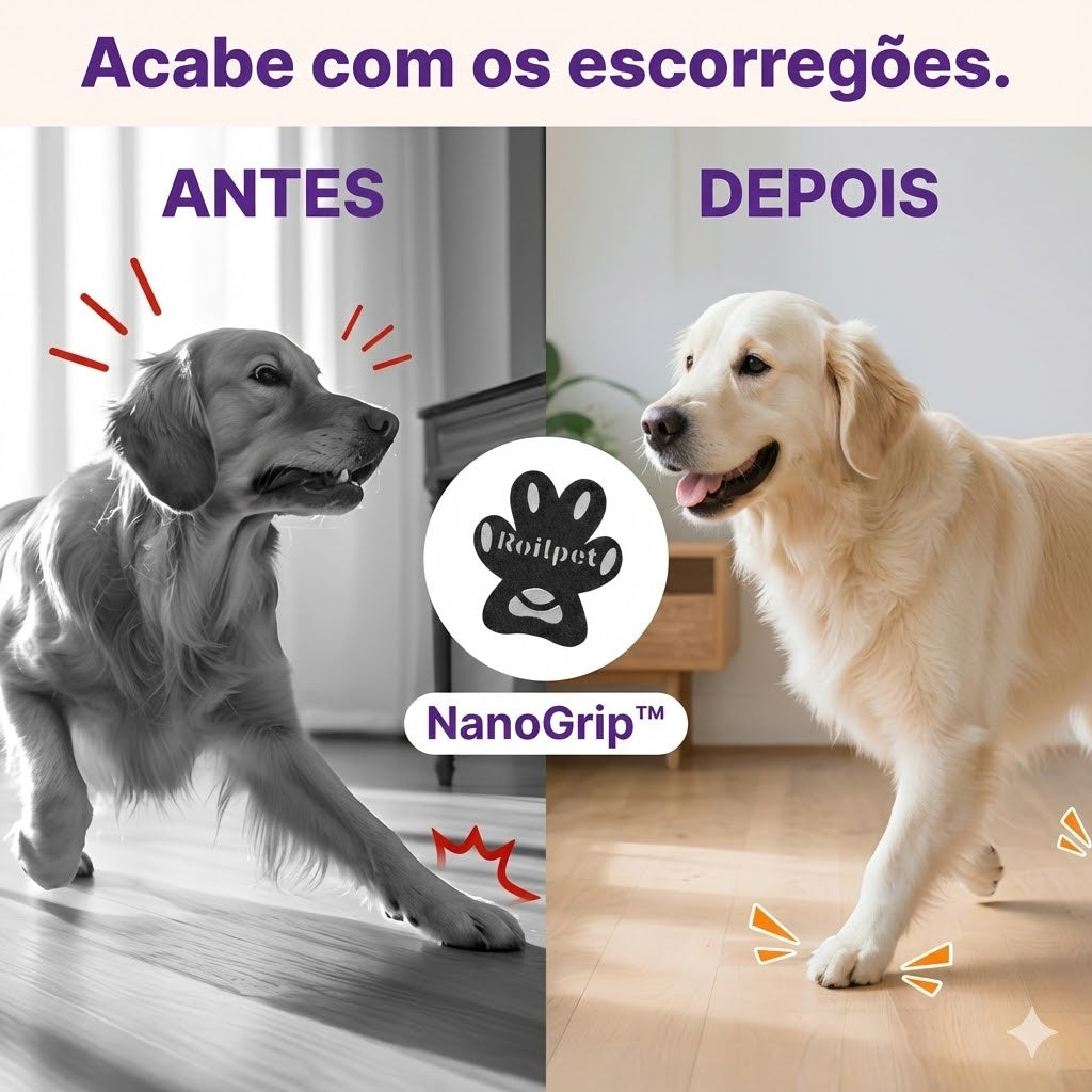 Protetor de Patas NanoGrip™ | Adesivo Antiderrapante e Térmico (Respirável)